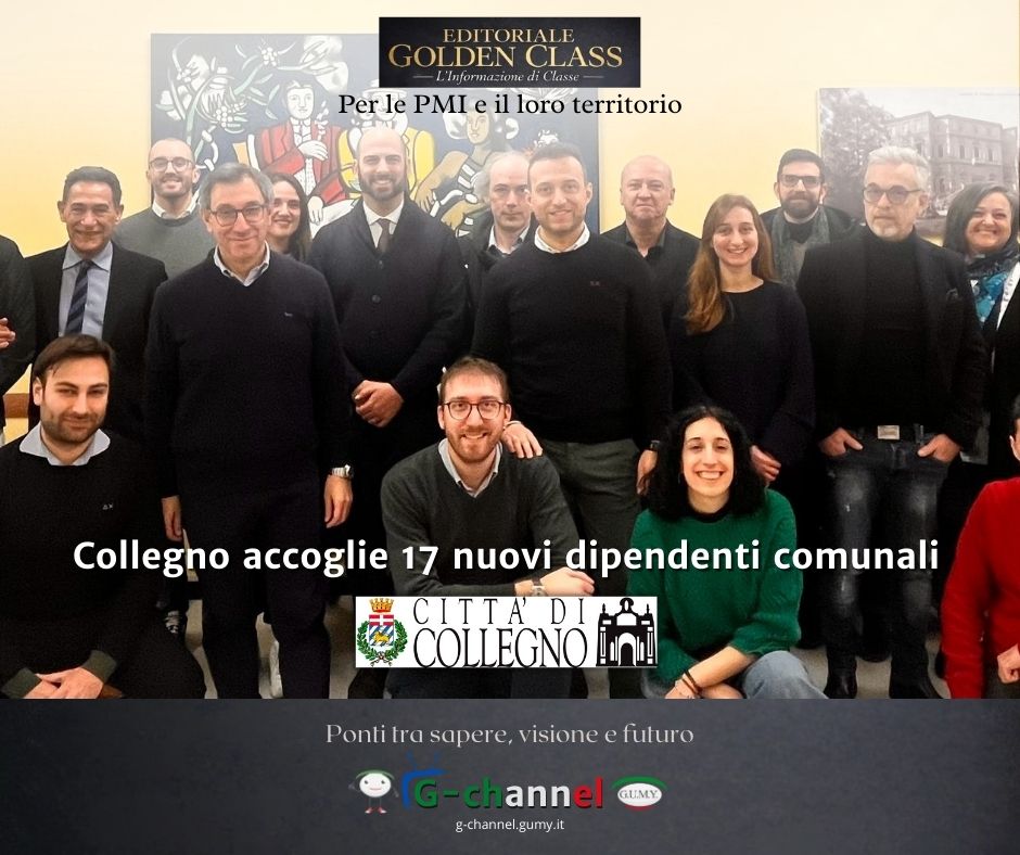 Collegno accoglie 17 nuovi dipendenti comunali